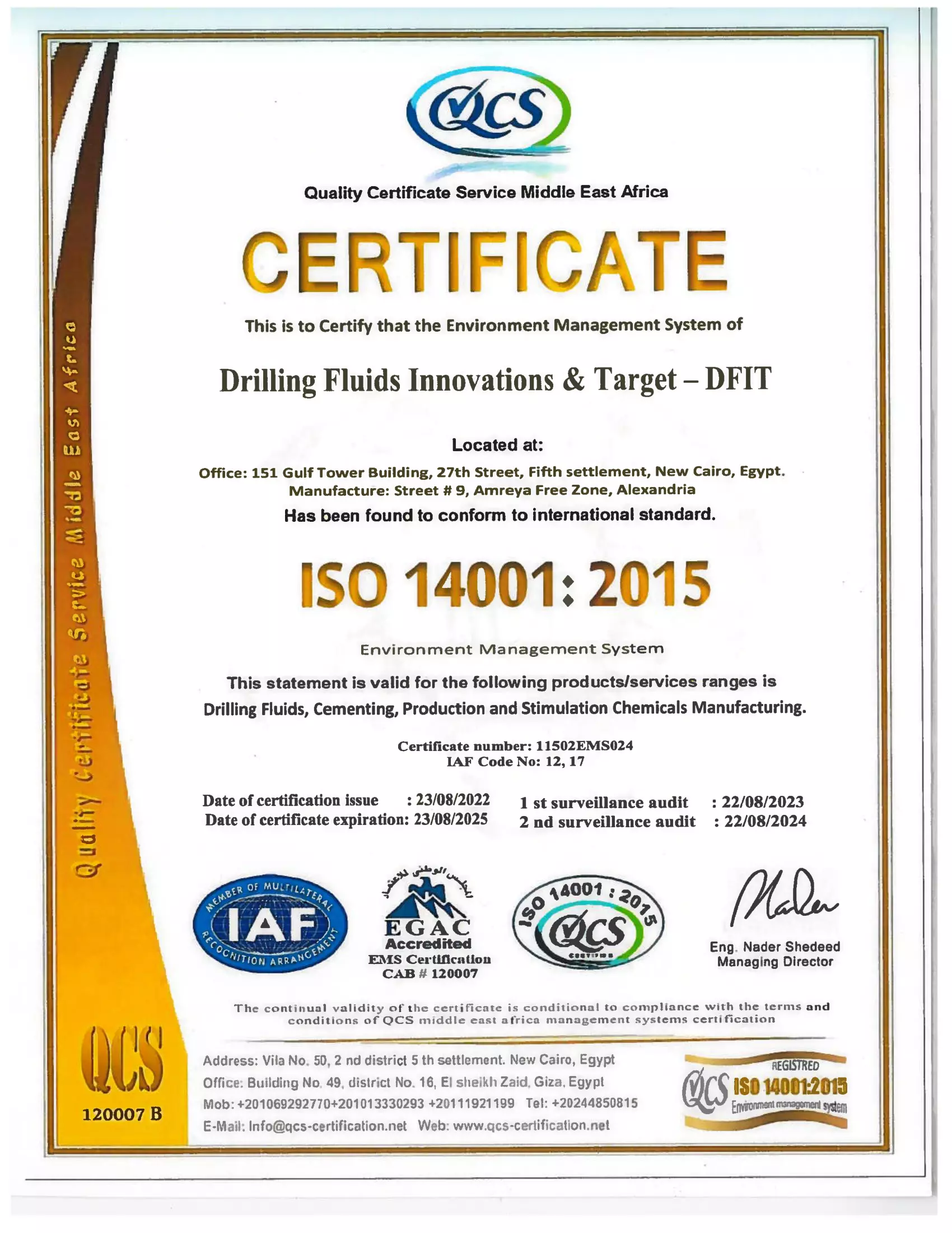 ISO_14001-2015_DFIT-Enviroment Management System